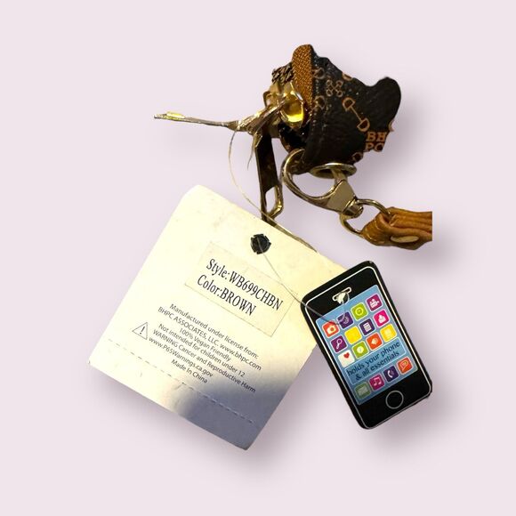 Beverly Hills Polo Club Long Wallet With Strap Color Brown New - Picture 4 of 7